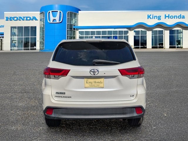 2018 Toyota Highlander LE Plus