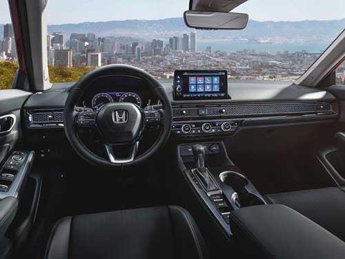 2024 Honda Civic Sedan interior