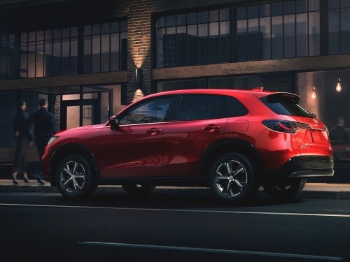 2025 Honda HR-V parked on a city street