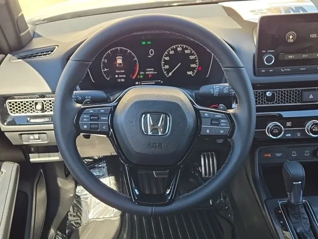 2025 Honda Civic Hatchback dash