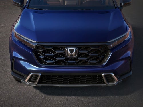 2025 Honda CR-V Hybrid close up overhead view of front grille