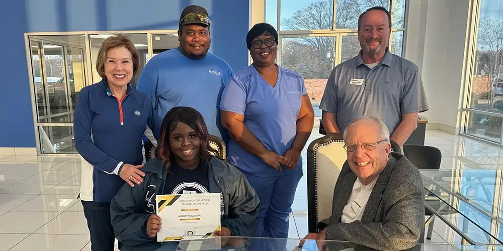 Aubrey Holloway - Student of the week