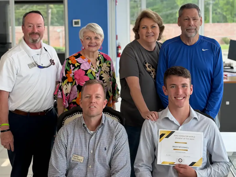 Brody McConnell - Student of the week