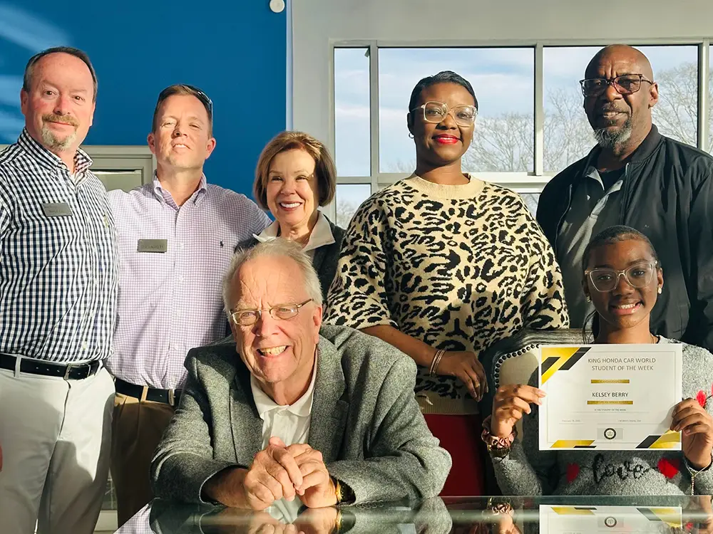 Kelsey Berry - Student of the week