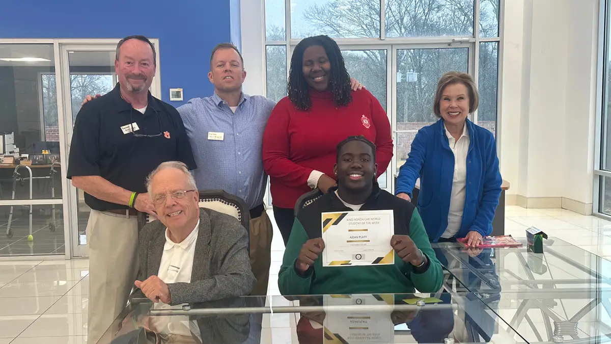 Aidan Platt - Student of the week