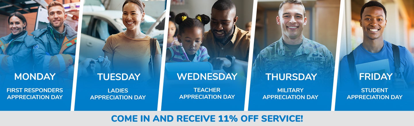 Service and Parts Specials